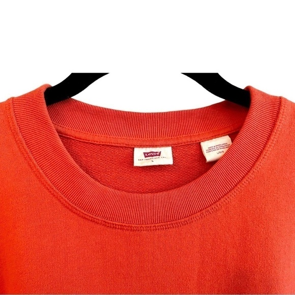 LEVIS, SPICE COLOR SWEATSHIRT. IN EXCELLENT CONDITION. SIZE L - Picture 5 of 6